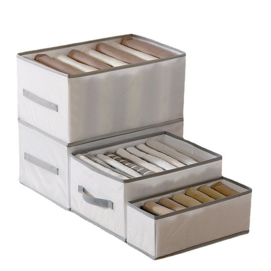 Organisateur de Vêtements Pliable avec Compartiments 3