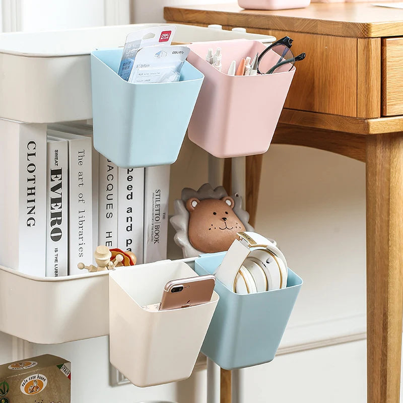 Organisateur de bureau et salle de bain multifonctionnel compact 3