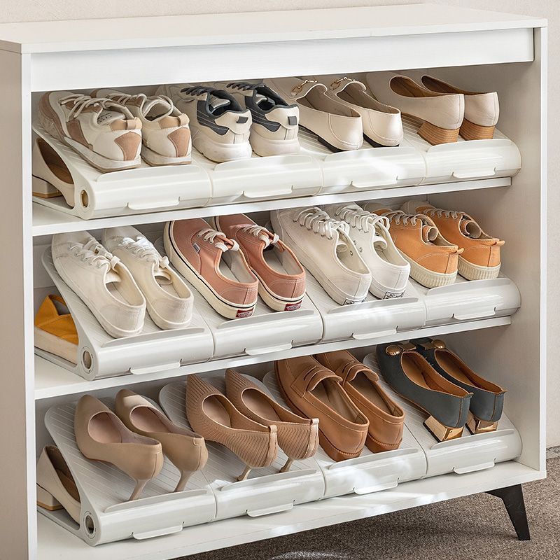 Organisateur de chaussures modulable empilable pour rangement optimisé 3