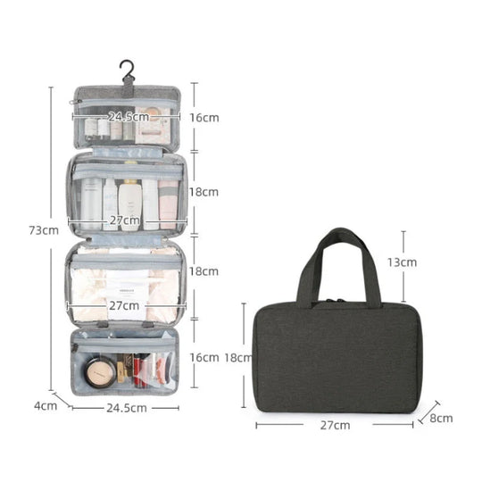Organisateur de maquillage compact pour voyage 0