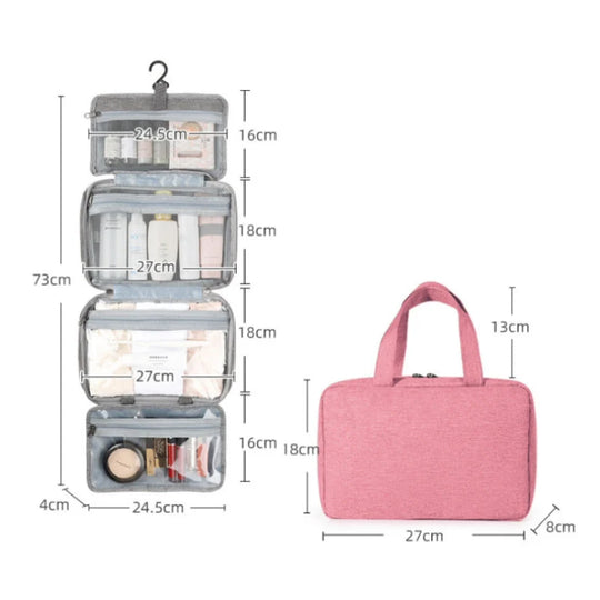 Organisateur de maquillage compact pour voyage 11