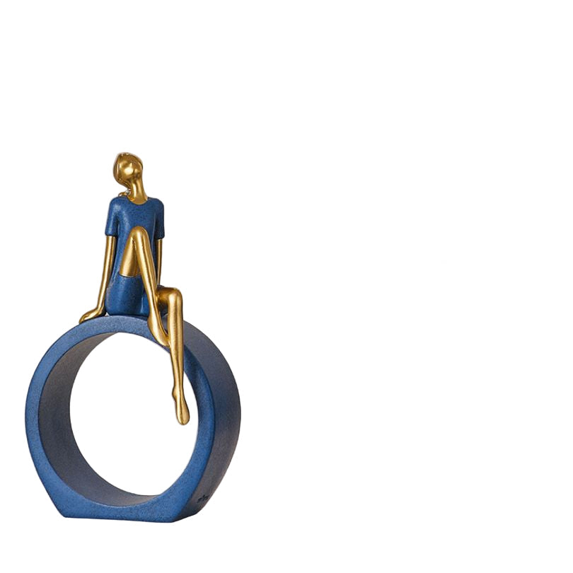 Ornement de Bureau Fille Moderne 4