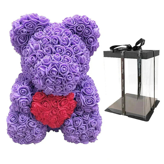 Ourson en Roses Éternelles pour Femme 11
