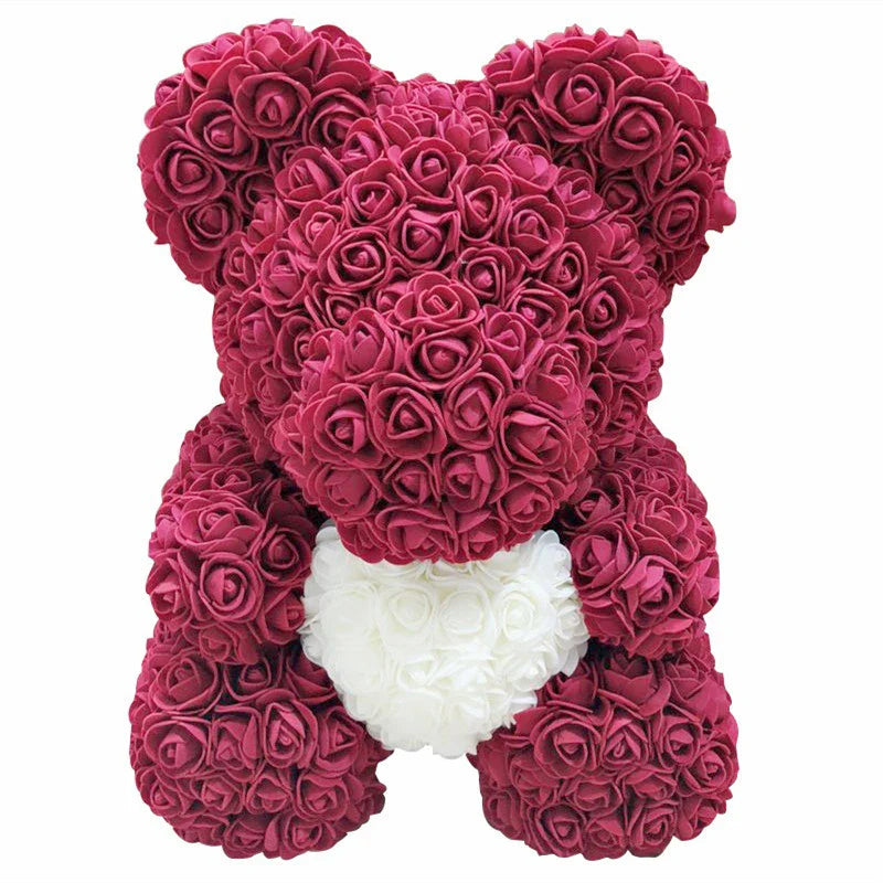 Ourson en Roses Éternelles pour Femme 13