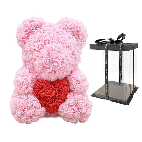 Ourson en Roses Éternelles pour Femme 15