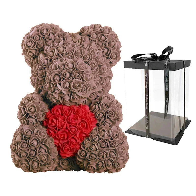Ourson en Roses Éternelles pour Femme 16