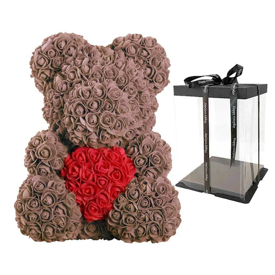 Ourson en Roses Éternelles pour Femme 16