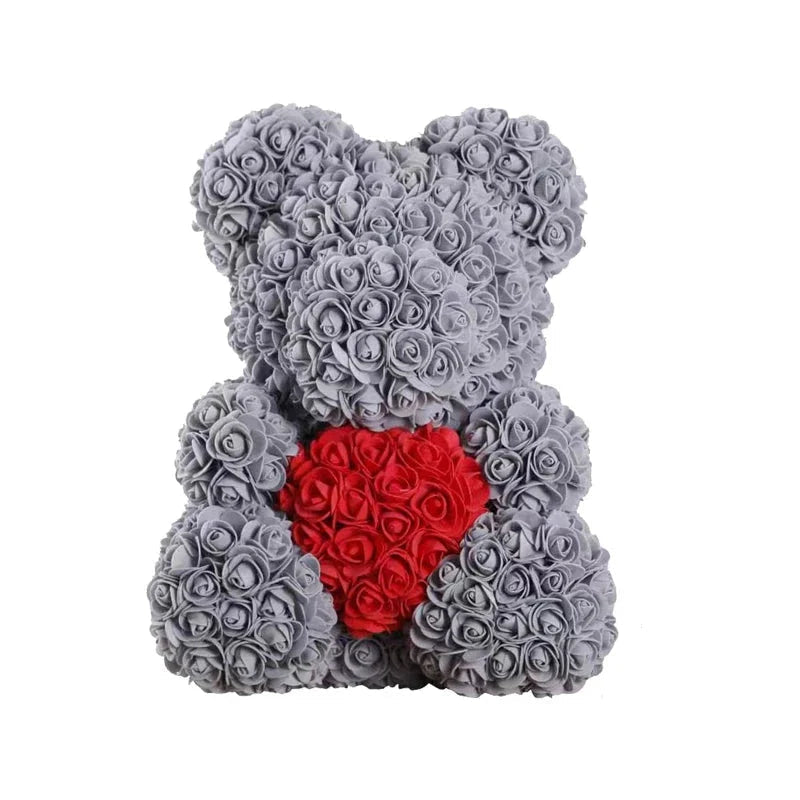 Ourson en Roses Éternelles pour Femme 2