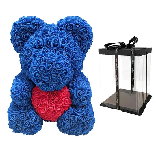 Ourson en Roses Éternelles pour Femme 21