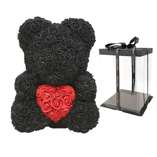 Ourson en Roses Éternelles pour Femme 30