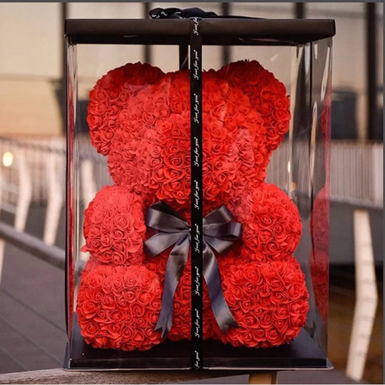 Ourson en Roses Éternelles pour Femme 31