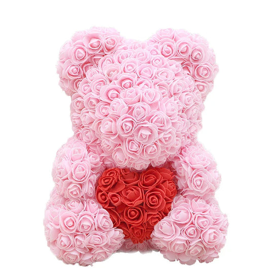 Ourson en Roses Éternelles pour Femme 7