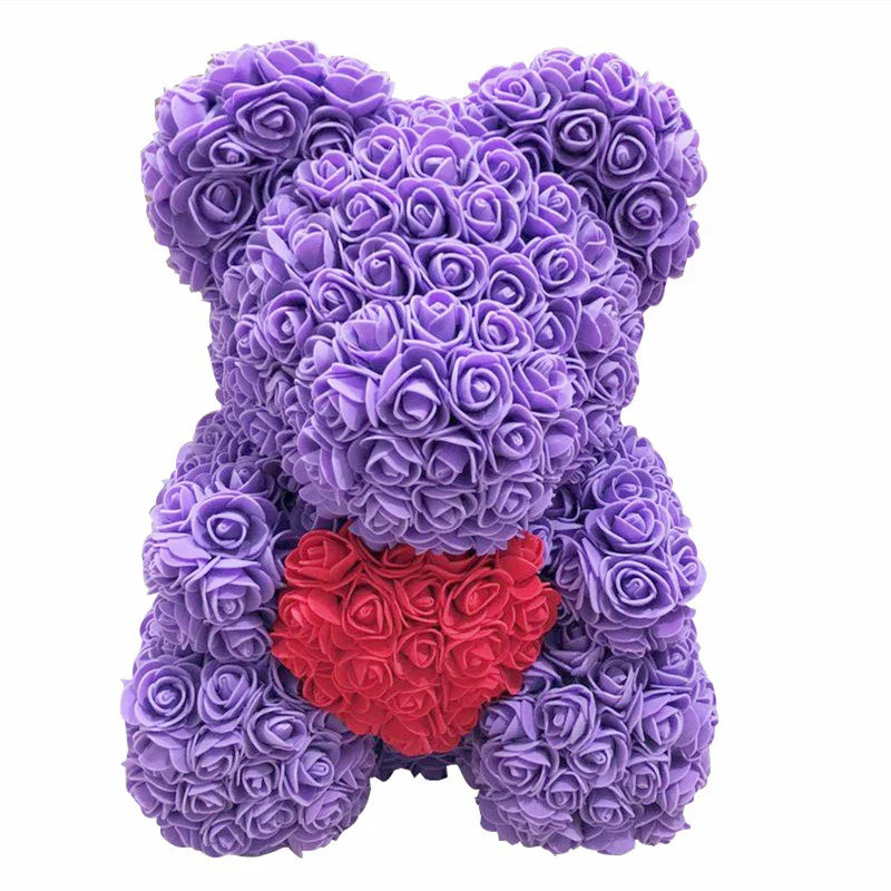 Ourson en Roses Éternelles pour Femme 9
