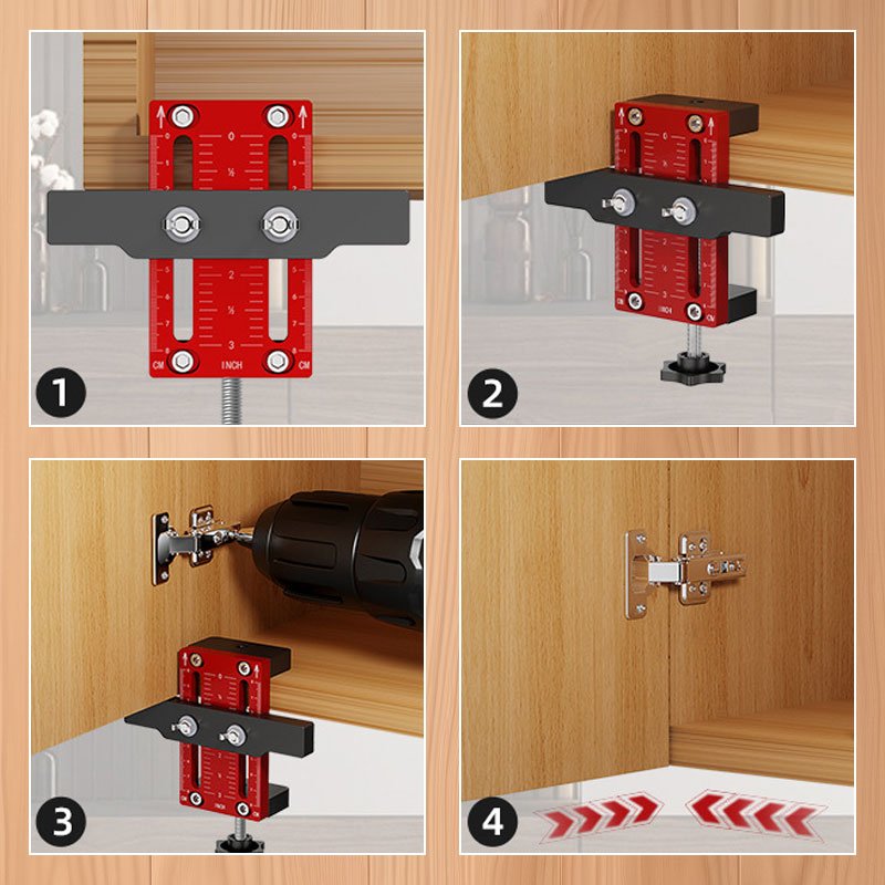 Outil de Bricolage d'Alignement Pratique pour Meubles 3