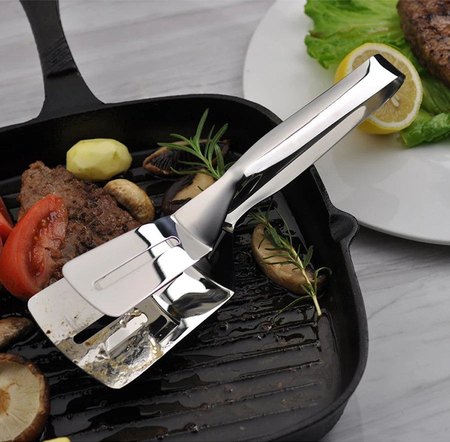 Outil de Cuisine Multifonction Spatule et Pince 1