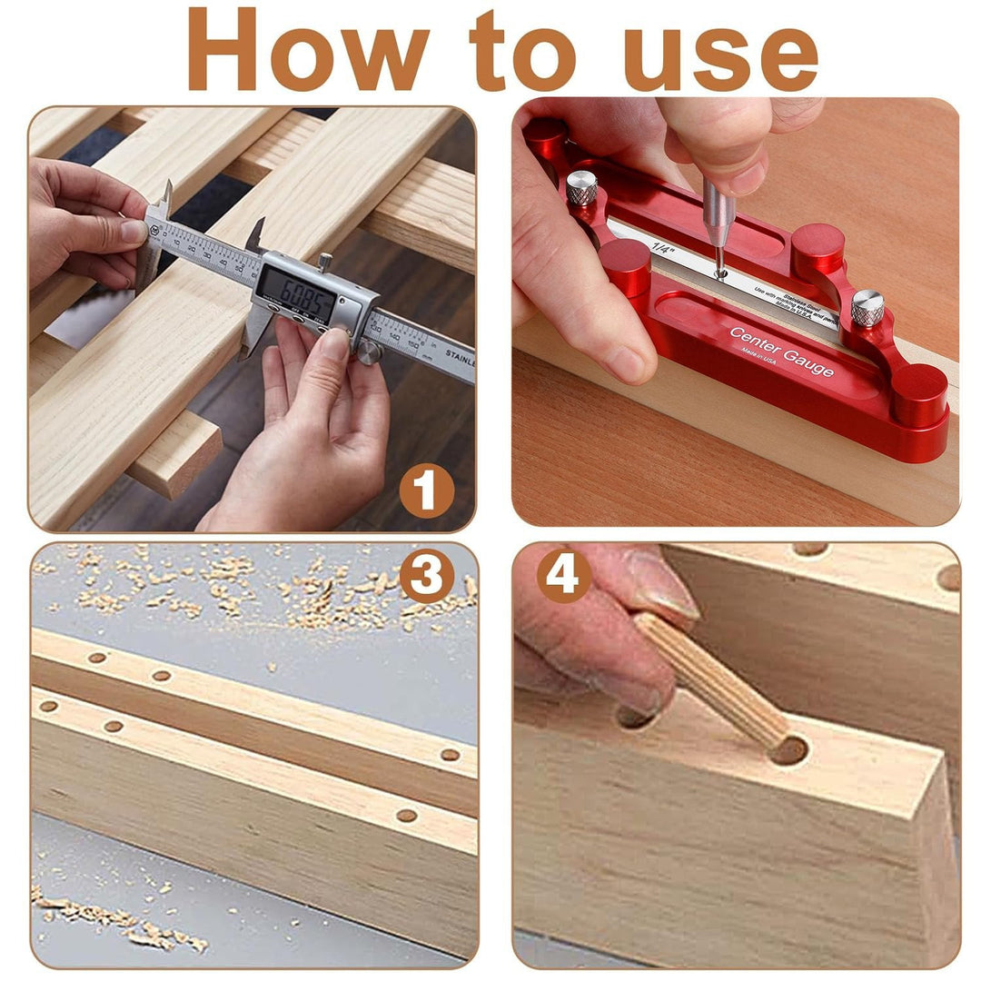 Outil de Marquage Précis pour Joints en Bois Ajustable 2