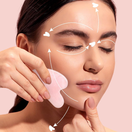Outil de Massage Visage Gua Sha 2
