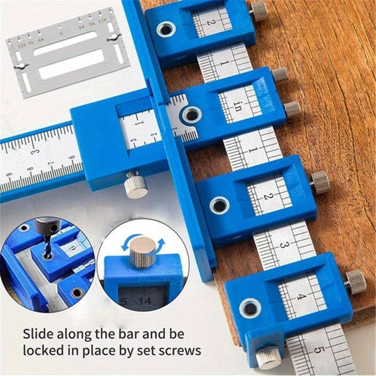 Outil de Perçage Précis pour Installation de Poignées Compact et Efficace 9