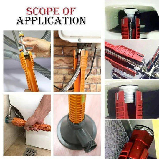 Outil de Plomberie Multifonction Compact 5