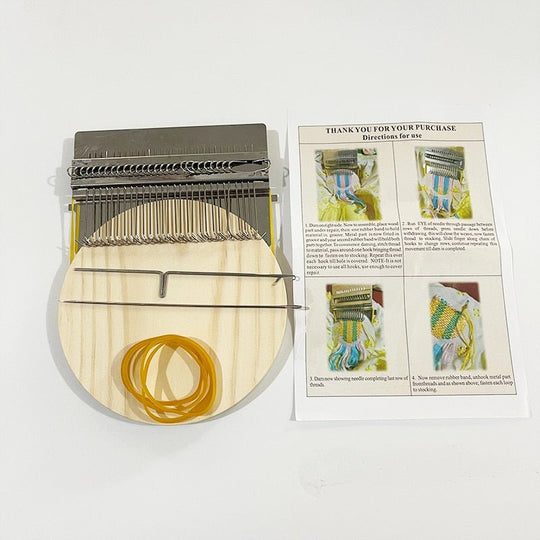 Outil de Tissage Mini Métier à Tisser pour Couture 4