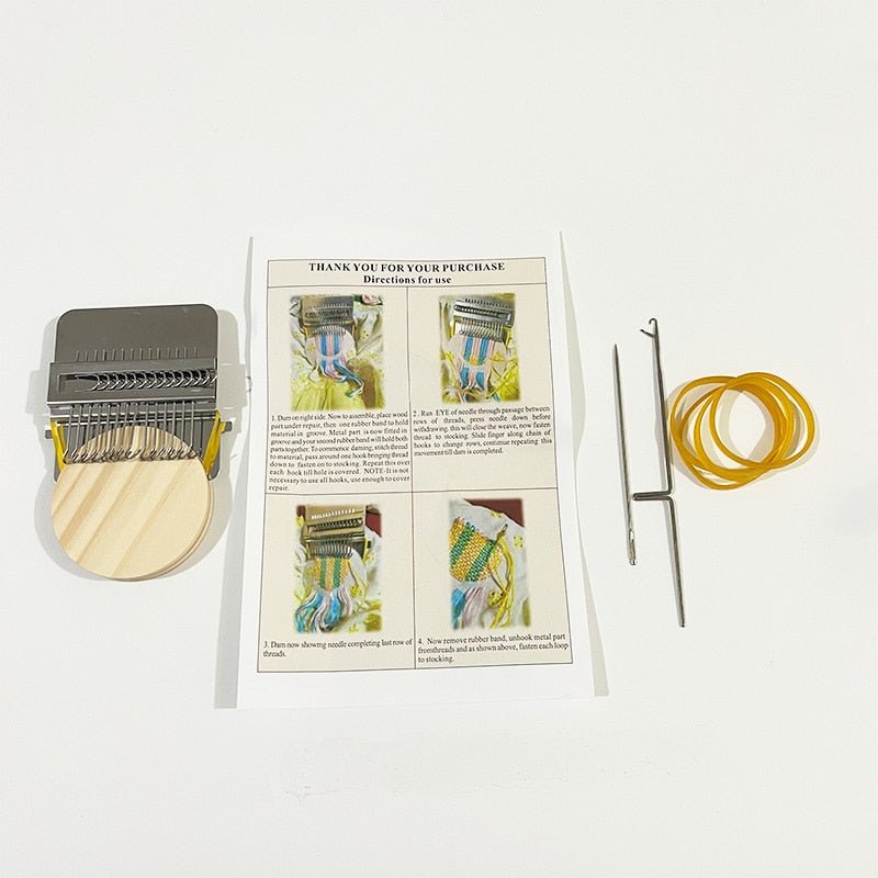Outil de Tissage Mini Métier à Tisser pour Couture 7