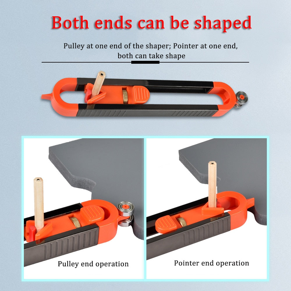 Outil de Traçage Réglable pour Bricolage Précis avec Poignée Ergonomique 4