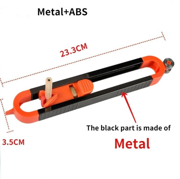 Outil de Traçage Réglable pour Bricolage Précis avec Poignée Ergonomique 6