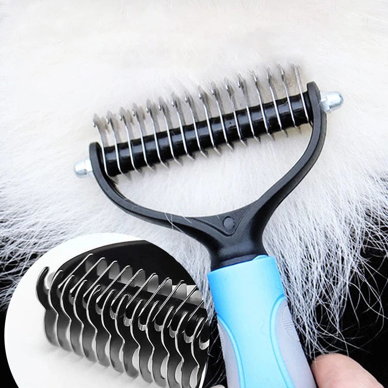 Outils de Toilettage Pour Chiens et Chats Peigne Démêlant Ergonomique 3