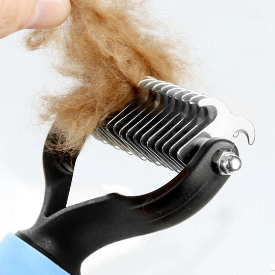 Outils de Toilettage Pour Chiens et Chats Peigne Démêlant Ergonomique 4