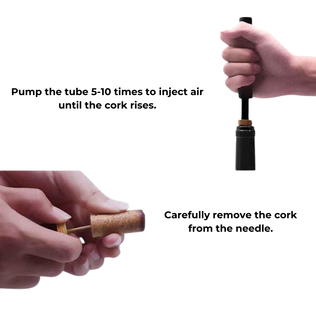 Ouvre-bouteille à pression d'air moderne 4