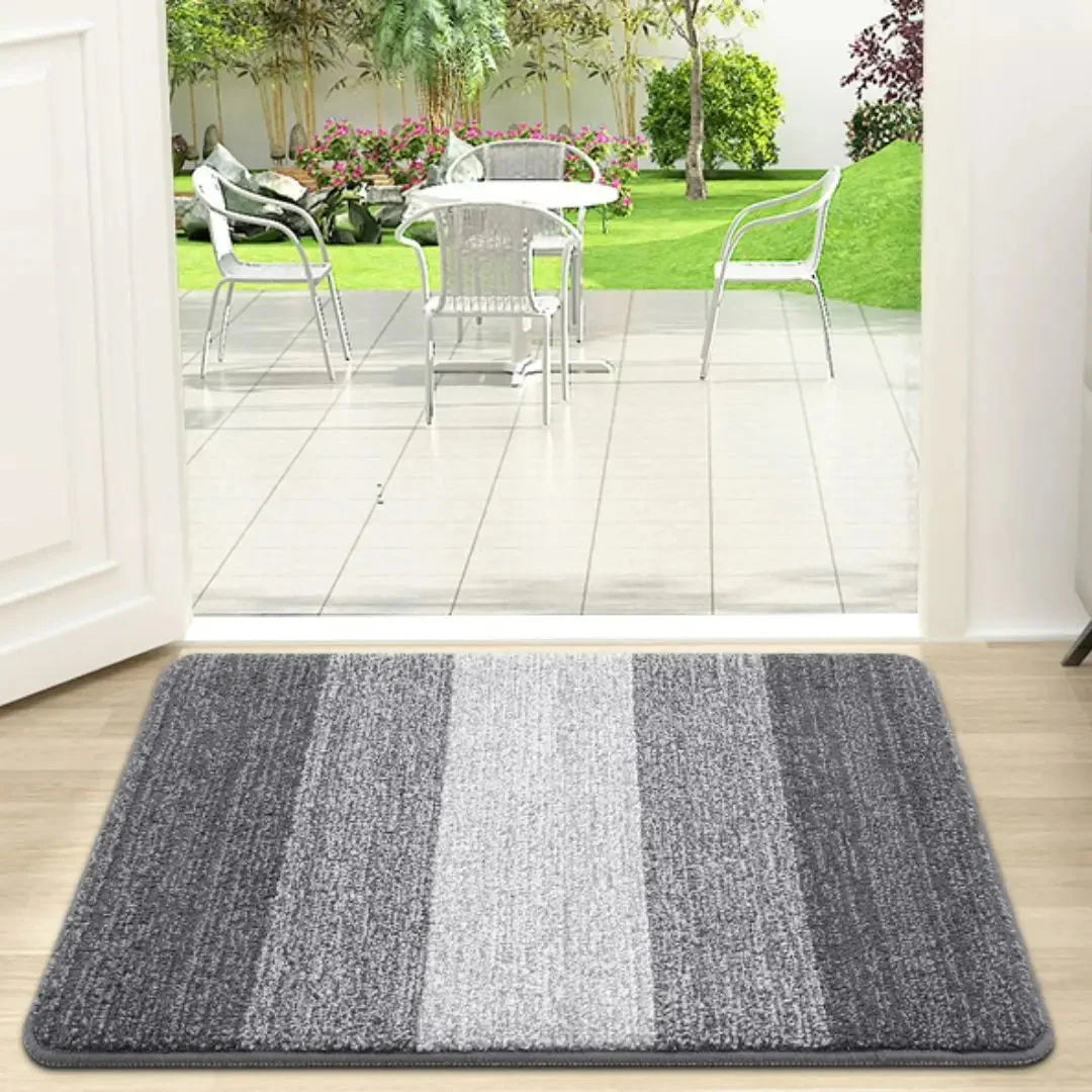 Paillasson Rectangulaire Lavable Antidérapant pour Intérieur et Extérieur 1