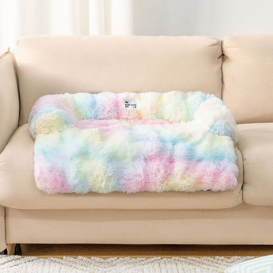 Panier Chien Douillet avec Coussin Confortable pour Moments de Détente 6