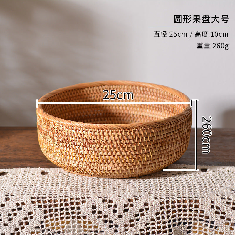 Panier Décoratif Rond Femme Polyvalent pour Rangement et Décoration 7