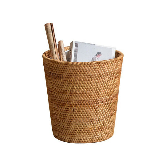 Panier Décoratif Tissé à la Main avec Poignées Pratiques pour Femme 5