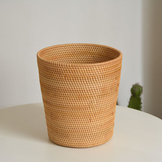 Panier Décoratif Tissé à la Main avec Poignées Pratiques pour Femme 6