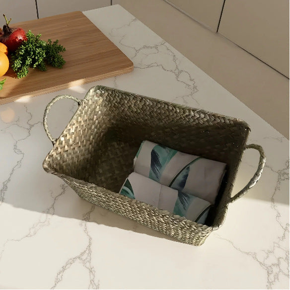 Panier Femme Tissé à la Main 2