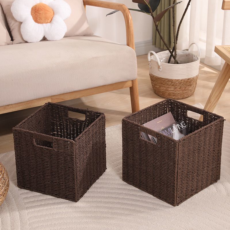 Panier Rangement Polyvalent Style Naturel Compact 0