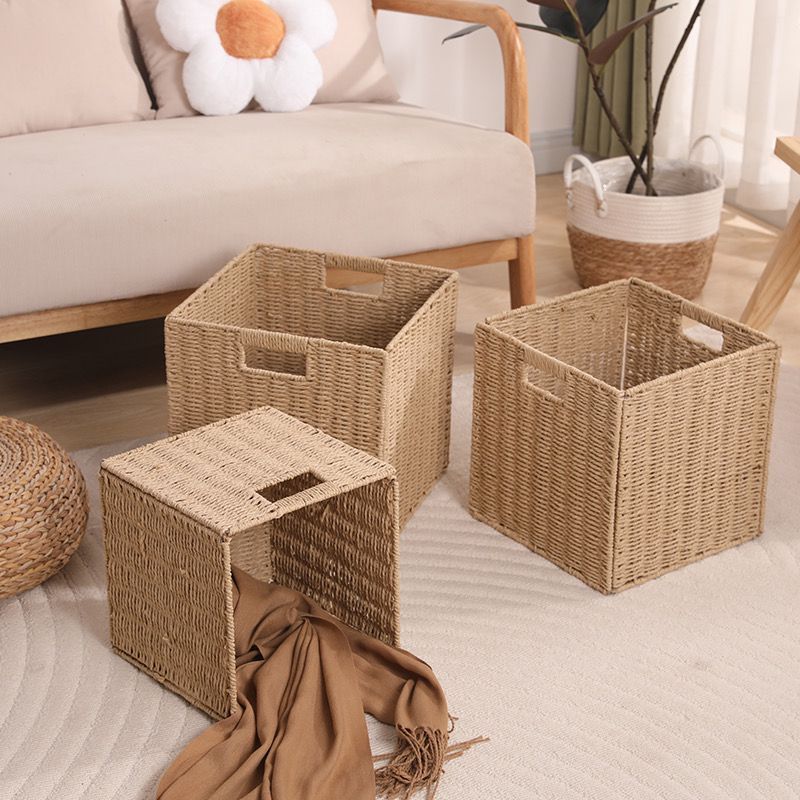 Panier Rangement Polyvalent Style Naturel Compact 1