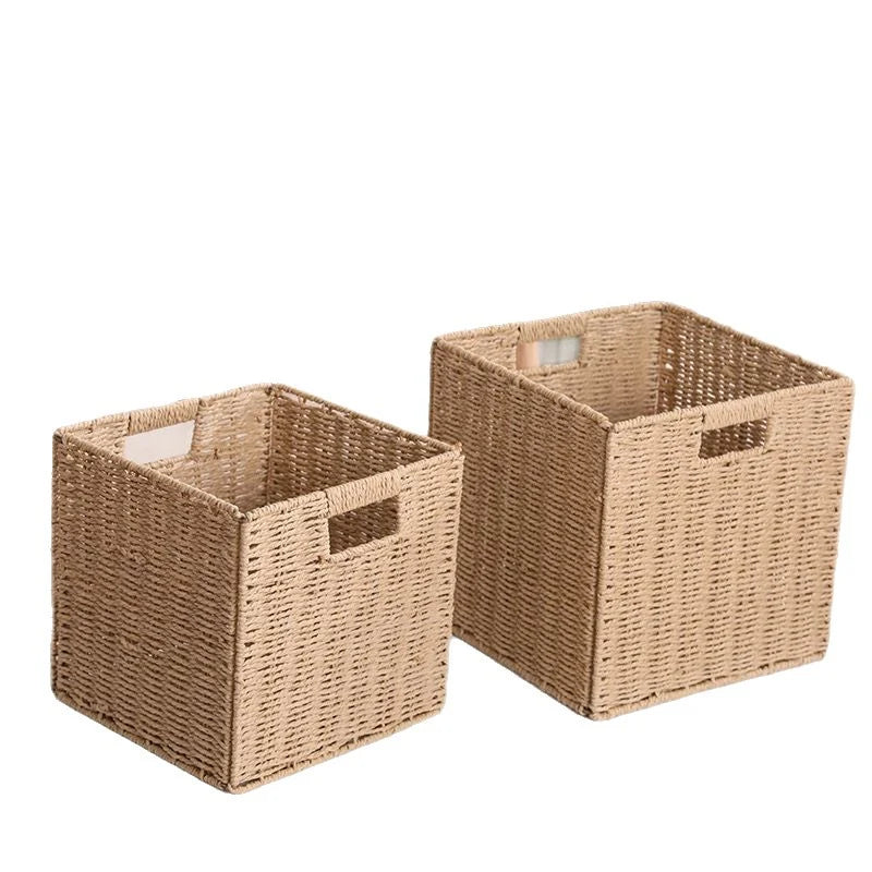 Panier Rangement Polyvalent Style Naturel Compact 4