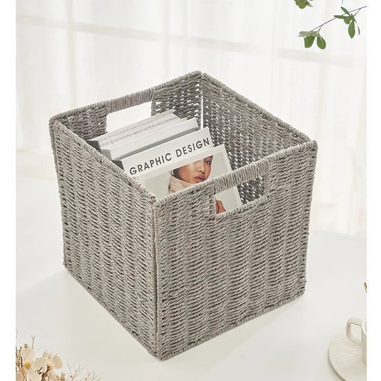 Panier Rangement Polyvalent Style Naturel Compact 6
