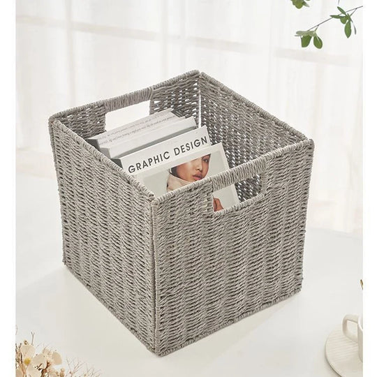 Panier Rangement Polyvalent Style Naturel Compact 6