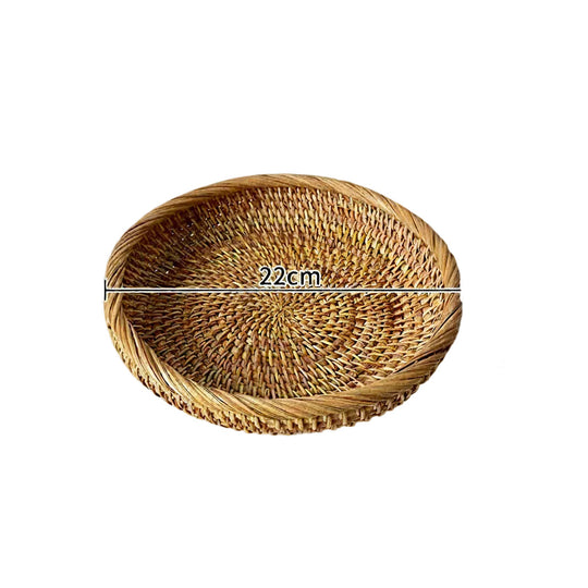 Panier Rond Chic pour Femme Décoratif et Pratique 0