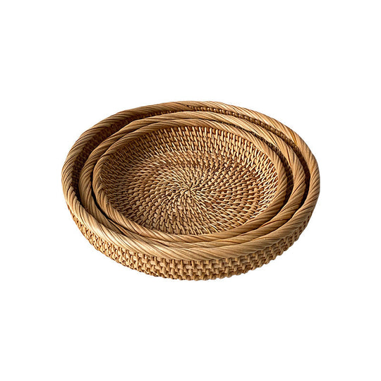 Panier Rond Chic pour Femme Décoratif et Pratique 3