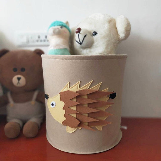 Panier à Linge Enfant Animaux de Safari Pliable 30x30 cm 6