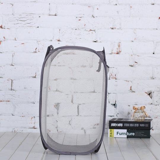 Panier à Linge Pliable et Portable pour Maison Rangement Pratique 3