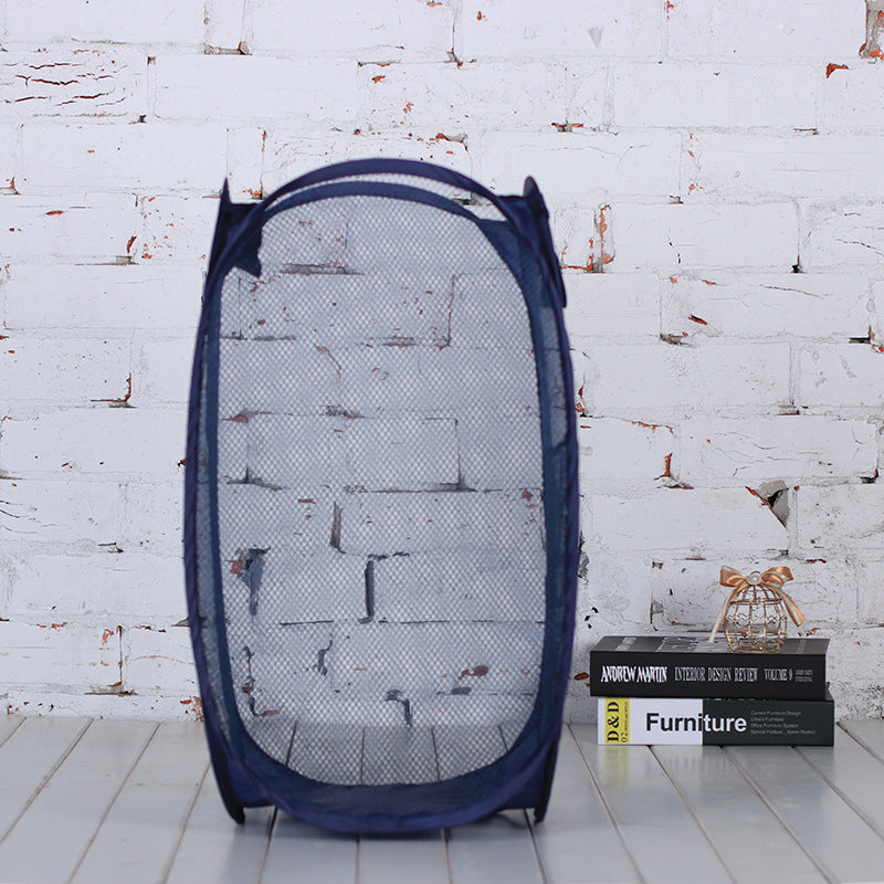 Panier à Linge Pliable et Portable pour Maison Rangement Pratique 6