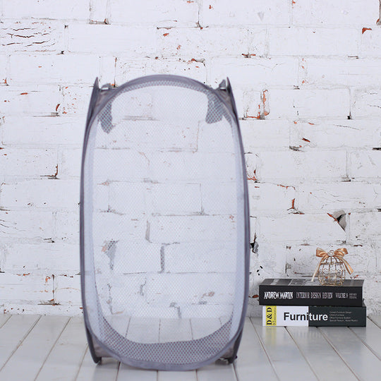 Panier à Linge Pliable et Portable pour Maison Rangement Pratique 8