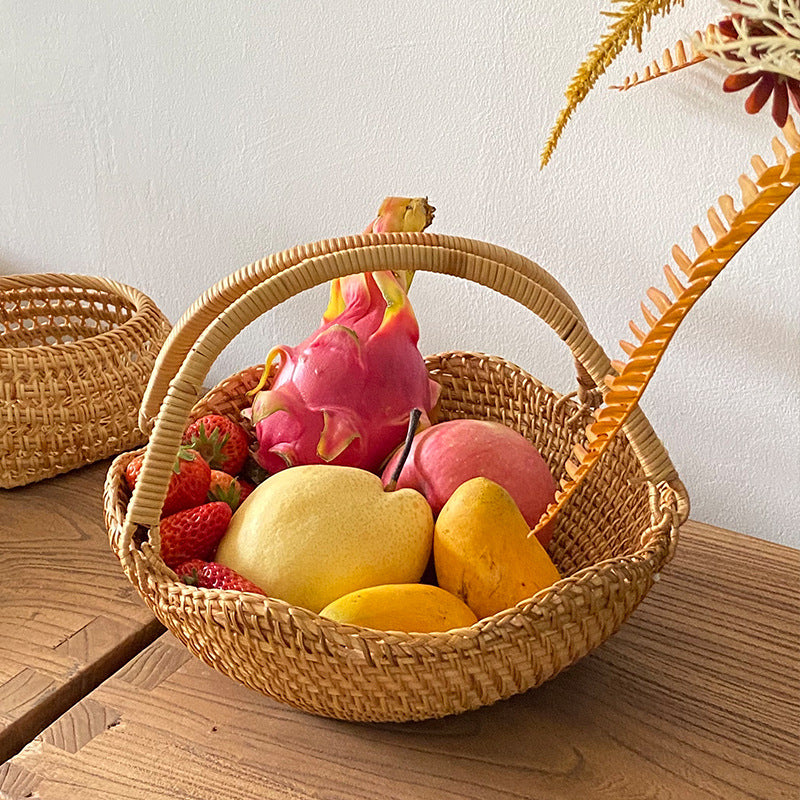 Panier à Provisions Tissé à la Main pour Femmes 2