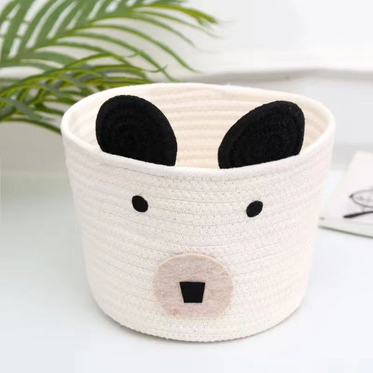 Panier de Rangement Enfant Motif Animal Ludique 12