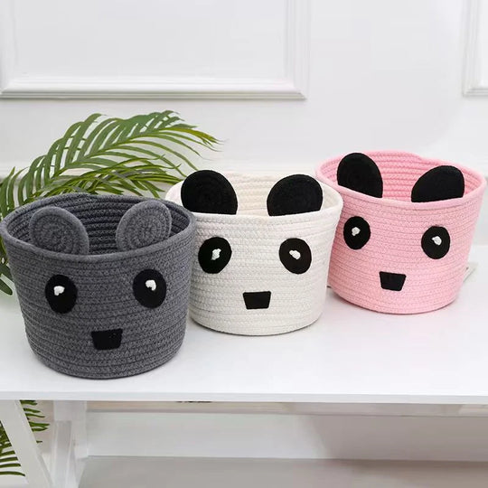 Panier de Rangement Enfant Motif Animal Ludique 3